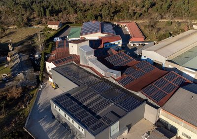 Instalación fotovoltaica de 460 kW en Inplanor (Ourense)